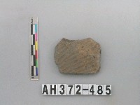 藏品(灰褐色夾砂陶片)的圖片